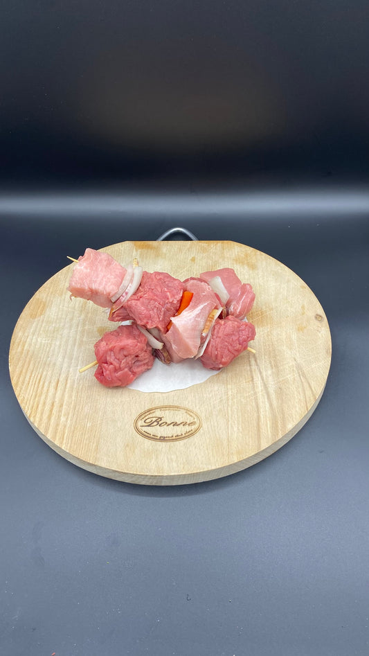 Runds-varkensbrochette